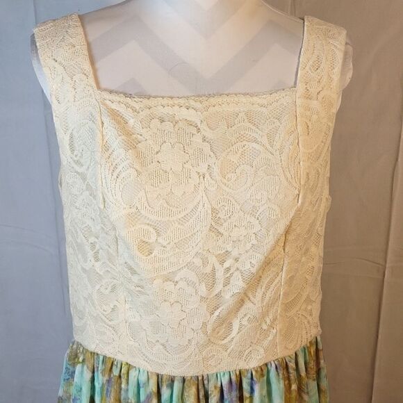 Maurices Sleeveless Lace Floral Dress - Picture 2 of 8